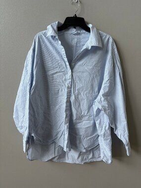 Aerie Good DayButton down shirt, Size Large, 100% Cotton